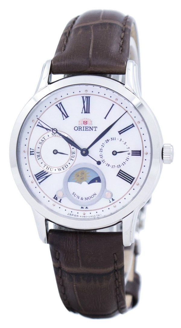 Orient Classic Quartz 'Sun   Moon' Japan Made RA-KA0005A00C Women's Watch