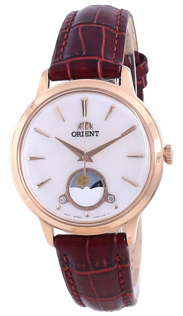 Orient Sun  Moon Leather Quartz RA-KB0002A10B Women's Watch