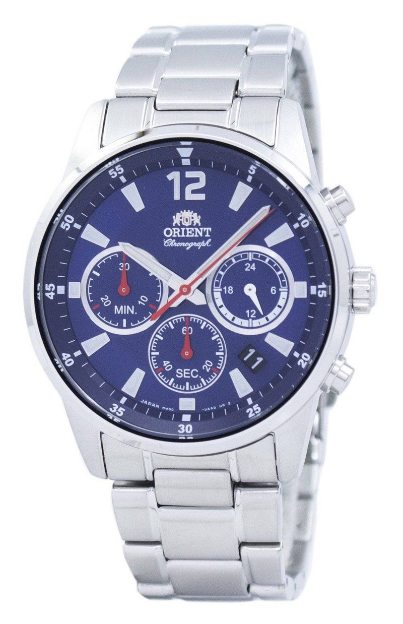 Orient Sports Chronograph Quartz Japan Made RA-KV0002L00C Men's Watch