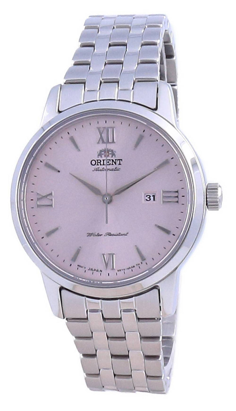 Orient Contemporary Pink Dial Stainless Steel Automatic RA-NR2002P10B Women's Watch