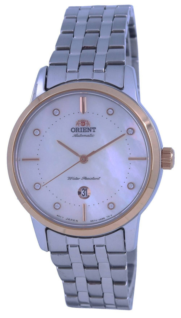 Orient Contemporary Mother Of Pearl Dial Mechanical RA-NR2006A10B Women's Watch