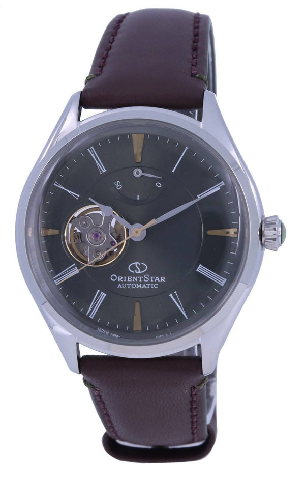 Orient Star Open Heart Green Dial Automatic RE-AT0202E00B Men's Watch