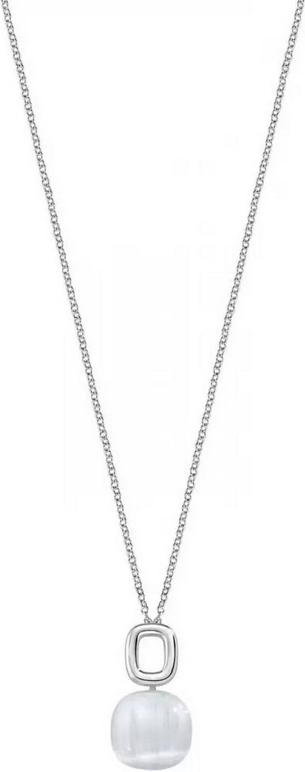 Morellato Gemma Sterling Silver Cat Eye Stone SAKK24 Women's Necklace