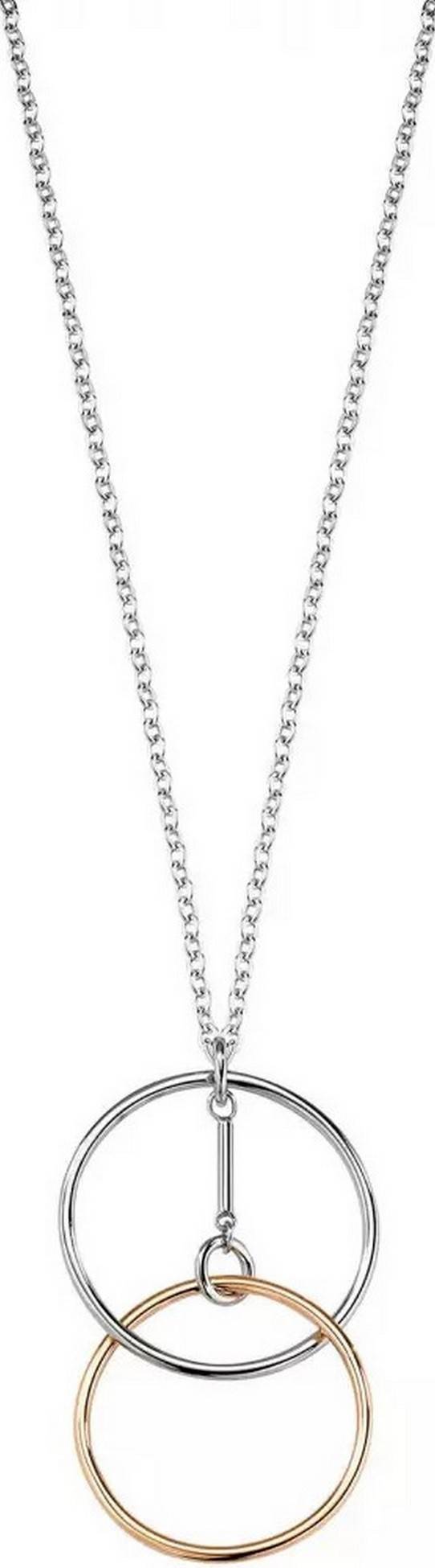 Morellato Cerchi Stainless Steel PVD Rose Gold Tone SAKM12 Women's Necklace