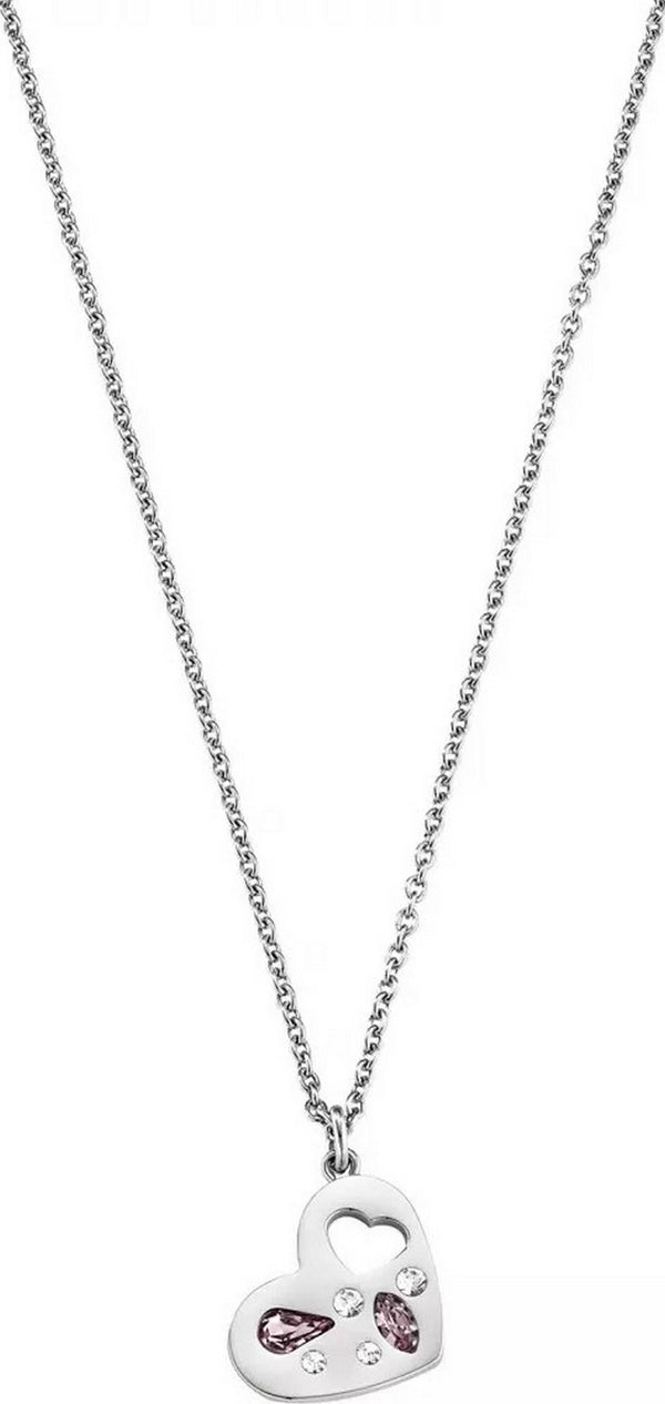 Morellato Allegra Stainless Steel Clear Crystals SAKR02 Women's Necklace
