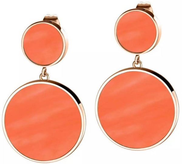 Morellato Perfetta Rose Gold Tone Sterling Silver SALX16 Women's Earring