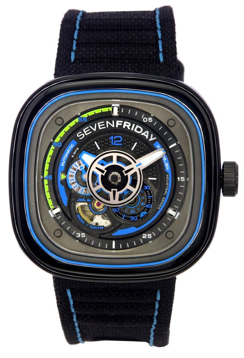 Sevenfriday P-Series Beach Club Automatic P3C/05 SF-P3C-05 Men's Watch