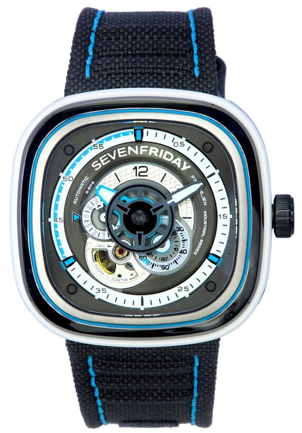 Sevenfriday P-Series Automatic Power Reserve NTD P3C/08 SF-P3C-08 Men's Watch