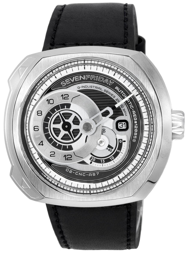 Sevenfriday Q-Series Black Dial Automatic Q1/03 SF-Q1-03 Men's Watch