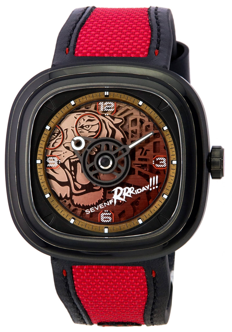 Sevenfriday T-Series Red Tiger Automatic T3/05 SF-T3-05 Men's Watch