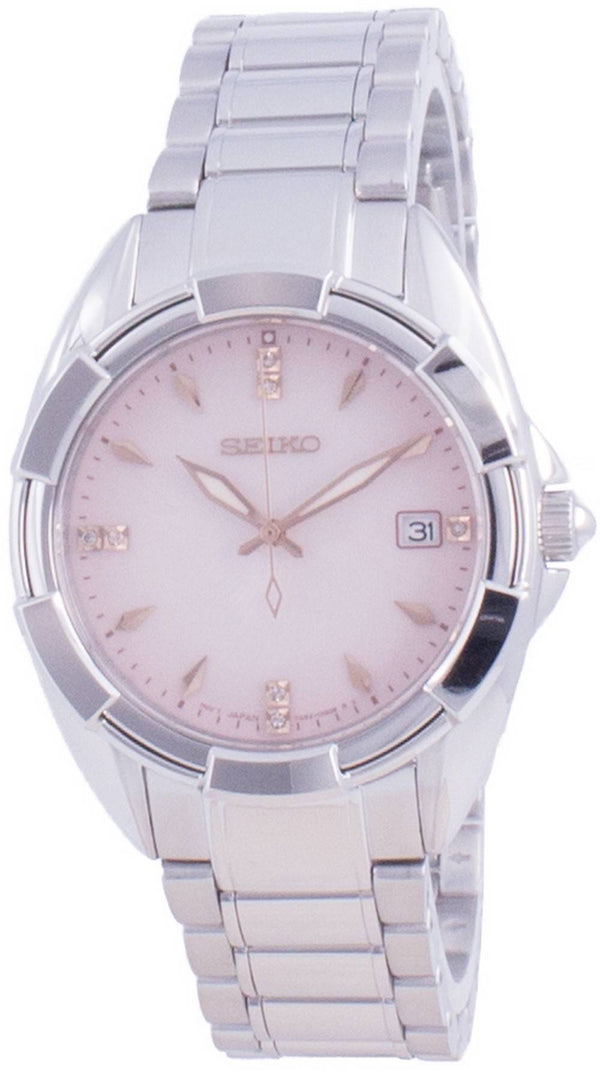 Seiko Discover More Diamond Accents Quartz SKK725 SKK725P1 SKK725P 100M Women's Watch