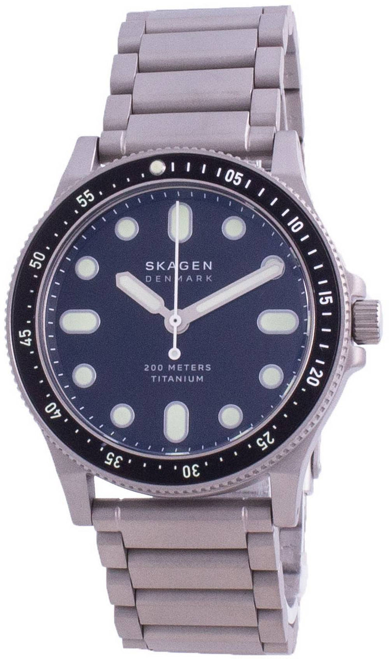 Skagen Fisk Titanium Limited Edition Quartz SKW6671 200M Men's Watch