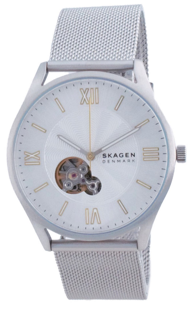 Skagen Holst Open Heart Stainless Steel Automatic SKW6711 Men's Watch