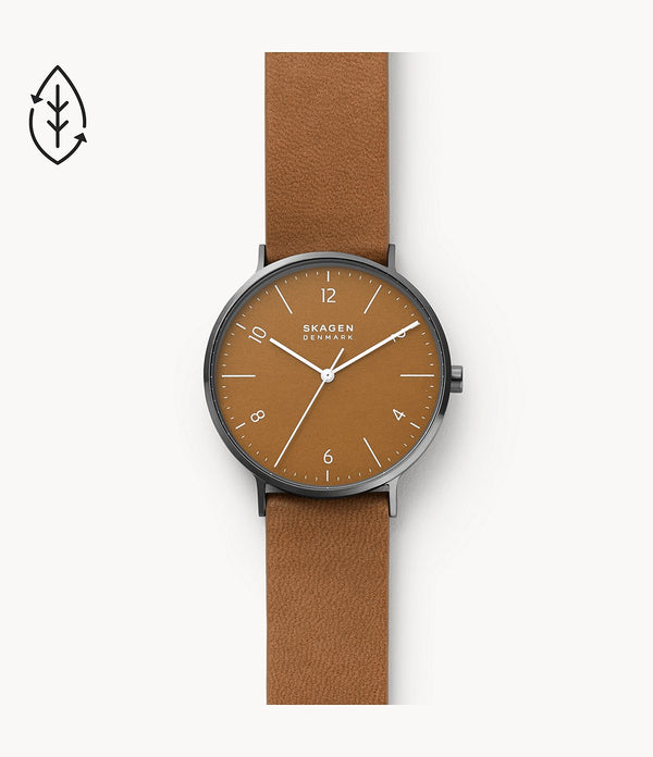 Skagen Aaren Naturals Leather Quartz SKW6726 Women's Watch