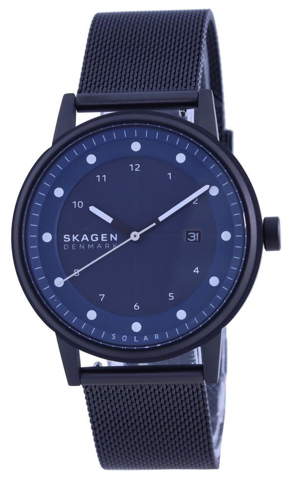 Skagen Henriksen Blue Dial Stainless Steel Solar SKW6742 Men's Watch
