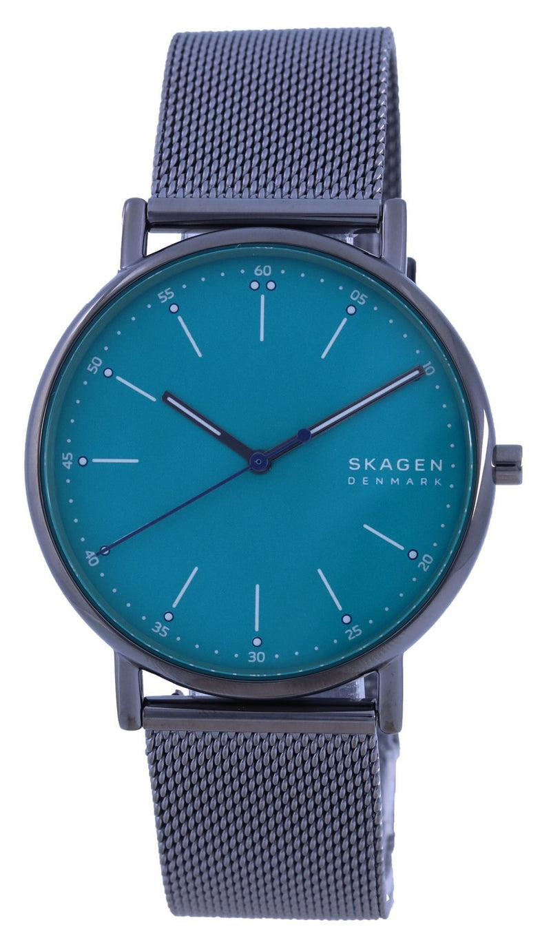 Skagen Signatur Blue Dial Stainless Steel Quartz SKW6743 Men's Watch
