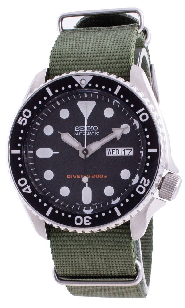 Seiko Discover More Automatic Diver's SKX007K1-var-NATO9 200M Men's Watch