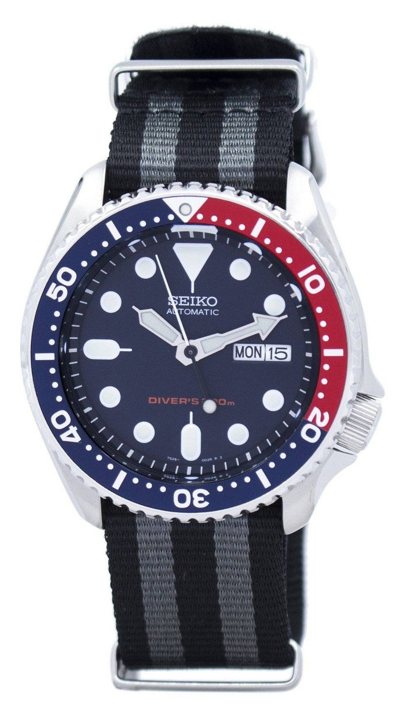 Seiko Automatic Diver's 200M NATO Strap SKX009K1-var-NATO1 Men's Watch