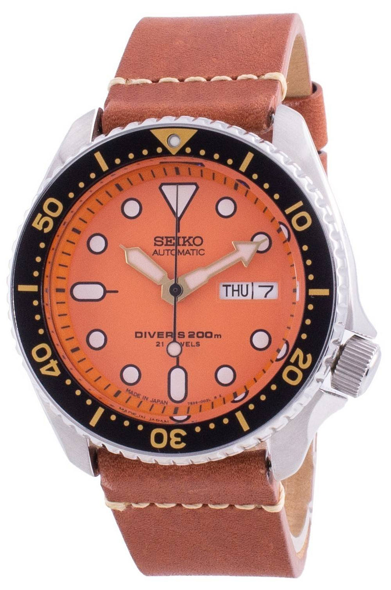 Seiko Automatic Diver's SKX011J1-var-LS21 200M Japan Made Men's Watch