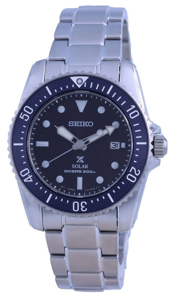 Seiko Prospex Compact Scuba Solar Diver's SNE569 SNE569P1 SNE569P 200M Men's Watch