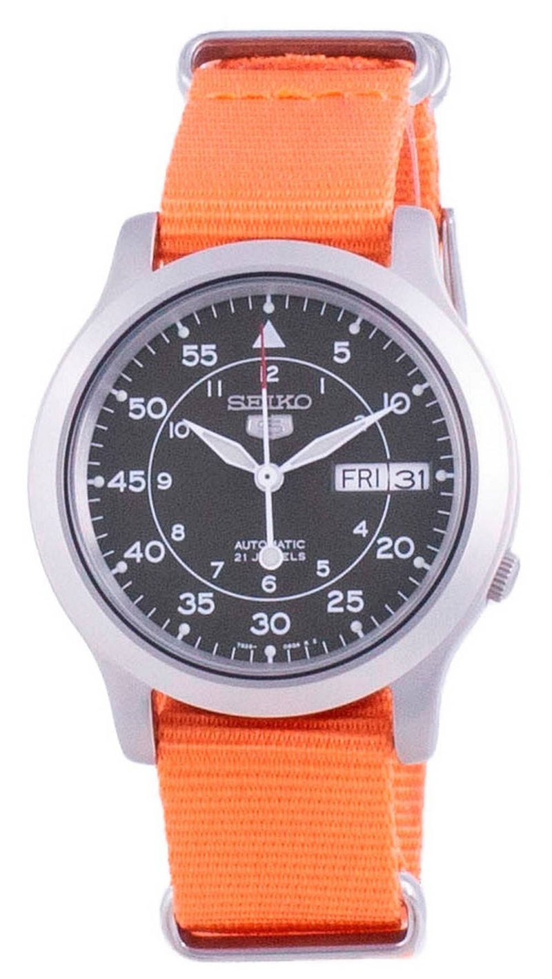 Seiko Military SNK805K2-var-NATOS14 Automatic Nylon Strap Men's