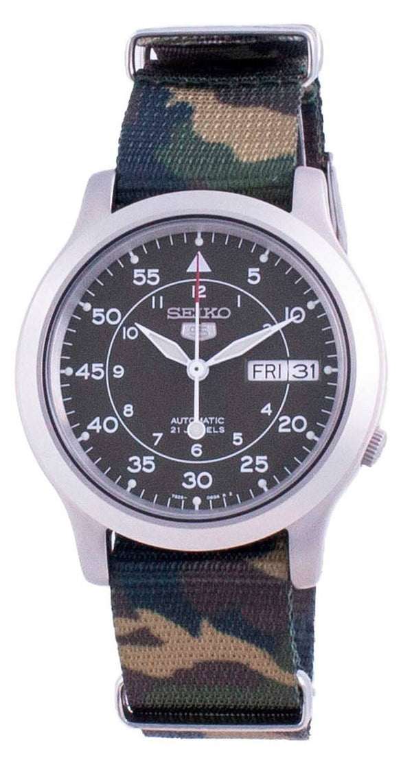 Seiko 5 Military SNK805K2-var-NATOS18 Automatic Nylon Strap Men's Watch