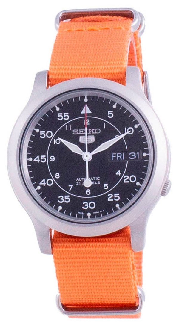 Seiko 5 Military SNK809K2-var-NATOS14 Automatic Nylon Strap Men's Watch