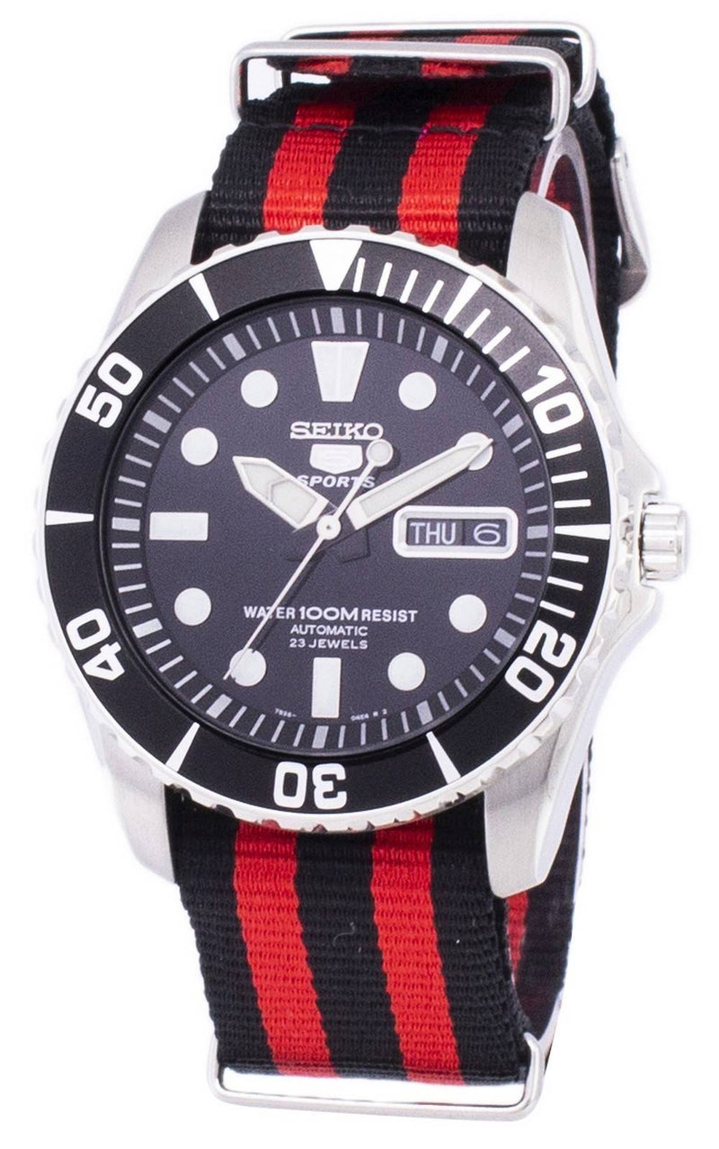 Seiko 5 Sports Automatic NATO Strap SNZF17K1-NATO3 Men's Watch