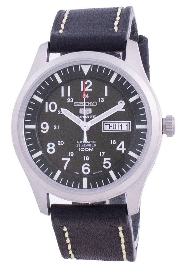 Seiko 5 Sports Military Automatic SNZG09K1-var-LS16 100M Men's Watch