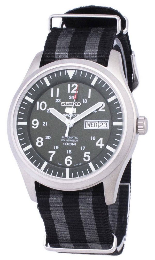 Seiko 5 Sports Automatic Nato Strap SNZG09K1-var-NATO1 Men's Watch