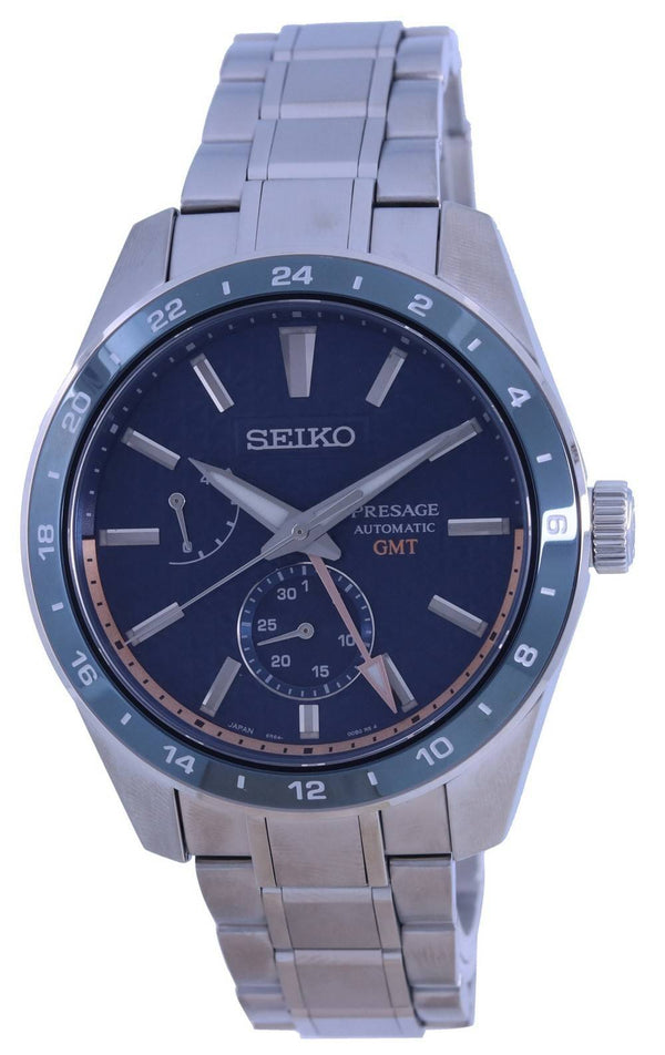 Seiko Presage Sharp Edged GMT Automatic SPB217 SPB217J1 SPB217J 100M Men's Watch