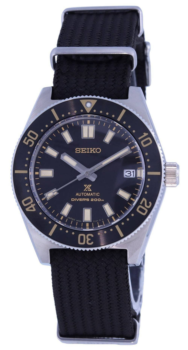 Seiko Prospex Diver's Polyester Black Dial Automatic SPB239J1 200M Men's Watch