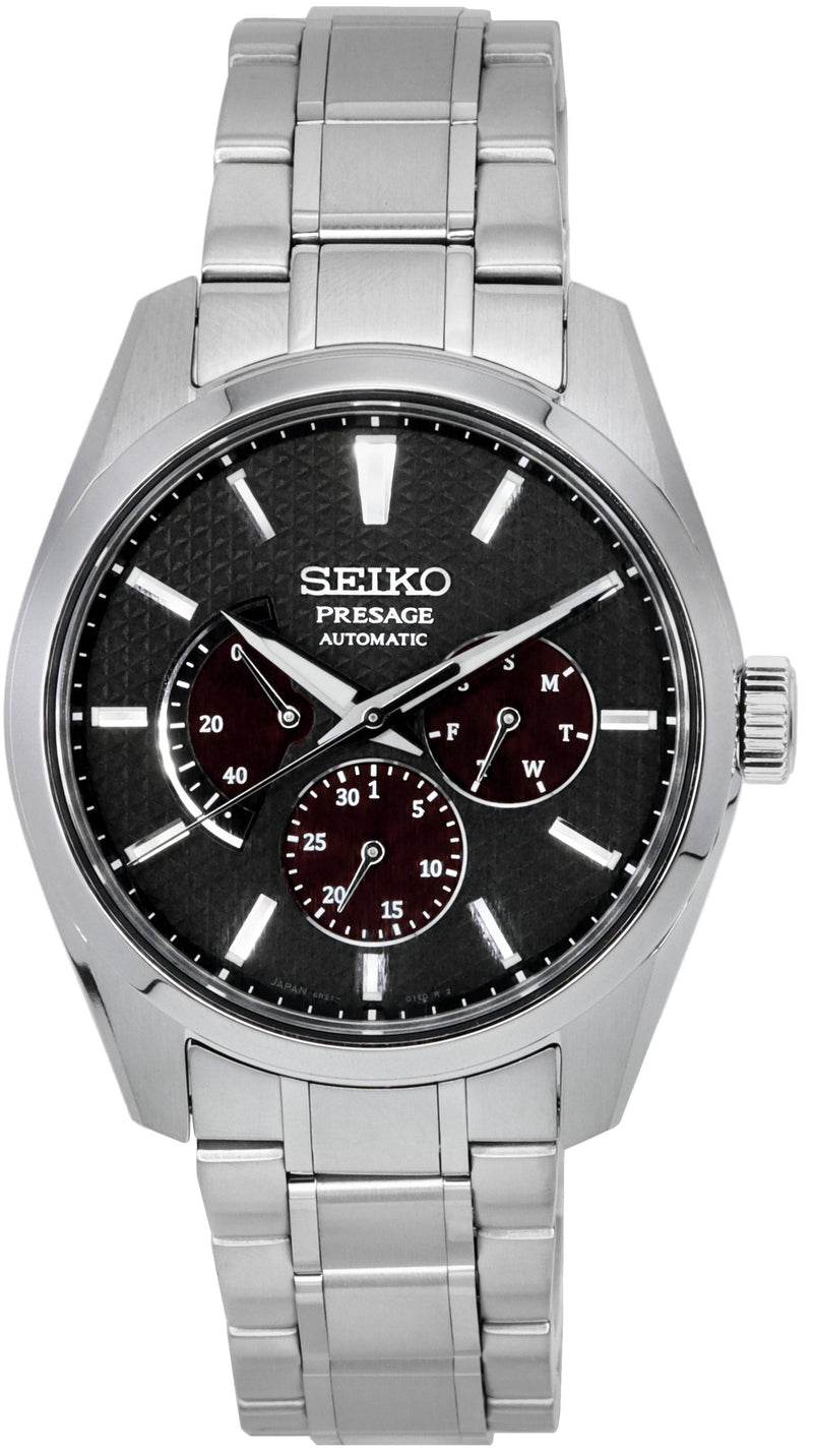 Seiko Presage Sharp Edged Kurotobi Russet Automatic SPB307 SPB307J1 SPB307J 100M Men's Watch