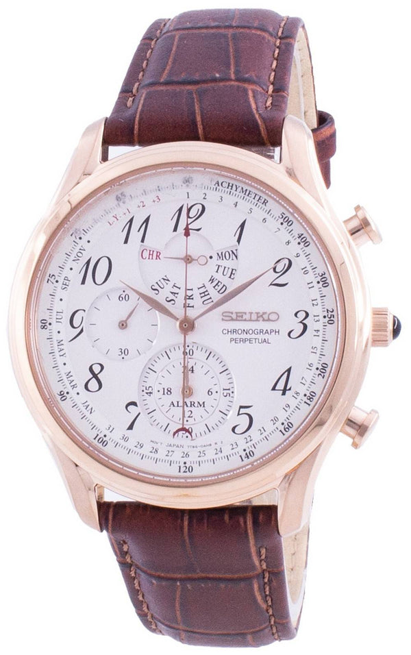 Seiko Chronograph Perpetual SPC256 SPC256P1 SPC256P Quartz Tachymeter Men's Watch
