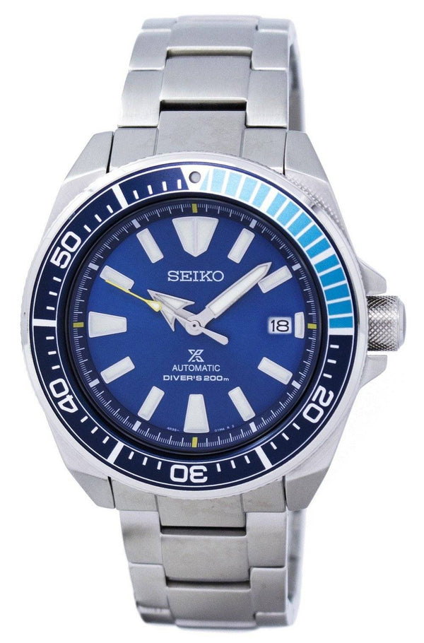 Seiko Prospex BLUE LAGOON Samurai Automatic Diver's 200M SRPB09 SRPB09K1 SRPB09K Men's Watch