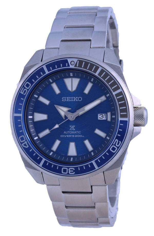 Seiko Prospex Samurai Save The Ocean Special Edition Diver's Automatic SRPD23 SRPD23K1 SRPD23K 200M Men's Watch