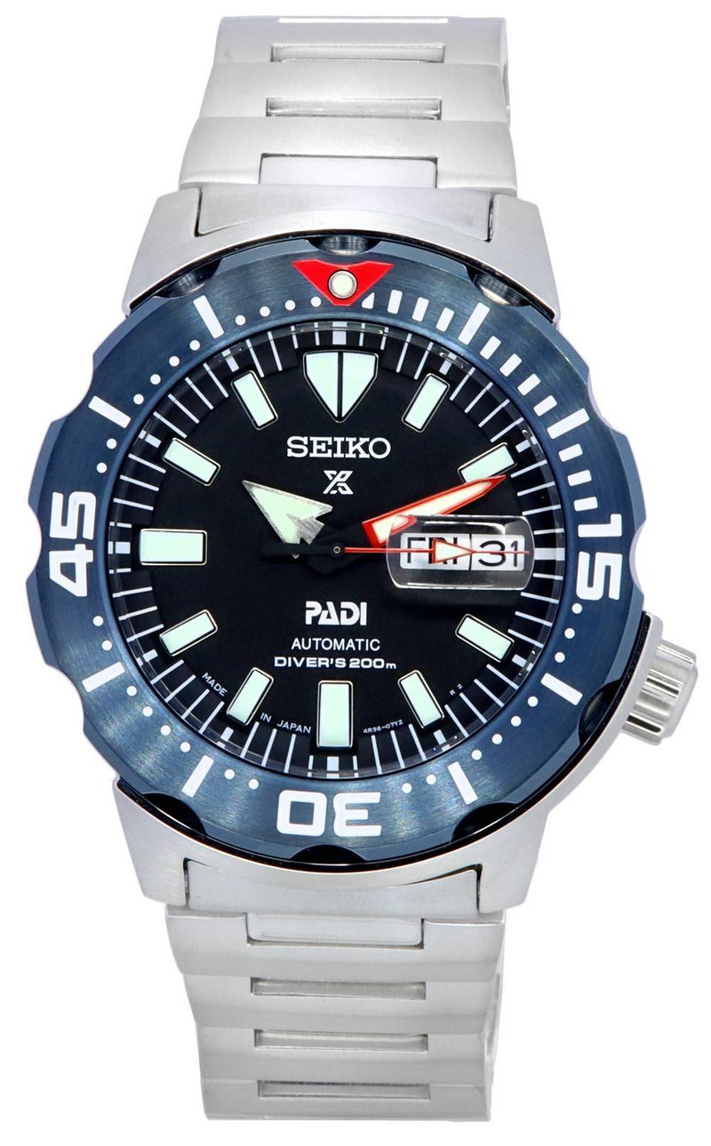 Seiko Prospex Padi Monster Automatic Diver's SRPE27 SRPE27J1 SRPE27J 200M Men's Watch