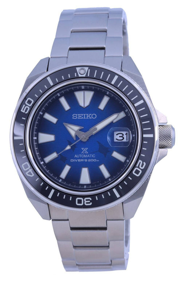 Seiko Prospex Save The Ocean Special Edition Automatic Diver's SRPE33 SRPE33K1 SRPE33K 200M Men's Watch