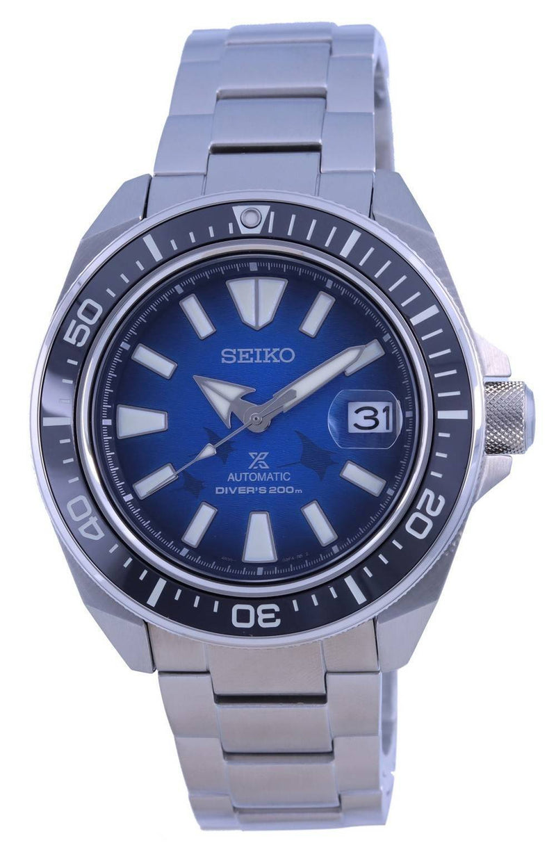 Seiko Prospex Save The Ocean Special Edition Automatic Diver's SRPE33 SRPE33K1 SRPE33K 200M Men's Watch