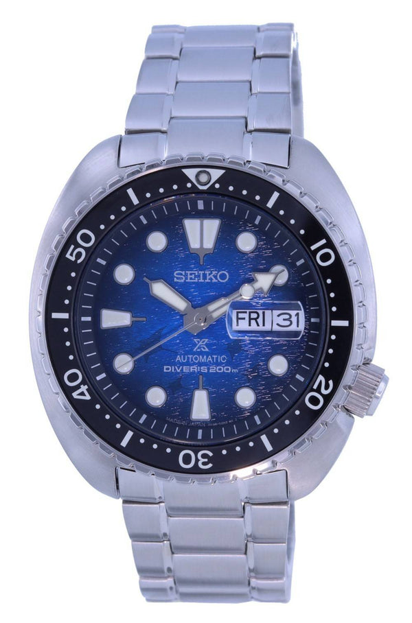 Seiko Prospex King Turtle Save The Ocean Special Edition Automatic Diver's SRPE39 SRPE39J1 SRPE39J 200M Men's Watch