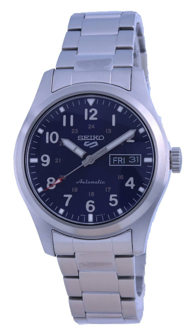 Seiko 5 Sports Field Blue Dial Automatic SRPG29 SRPG29K1 SRPG29K 100M Men's Watch