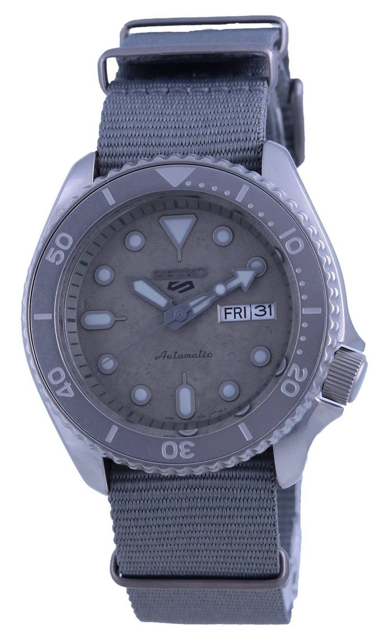 Seiko 5 Sports Cement Automatic SRPG61 SRPG61K1 SRPG61K 100M Men s