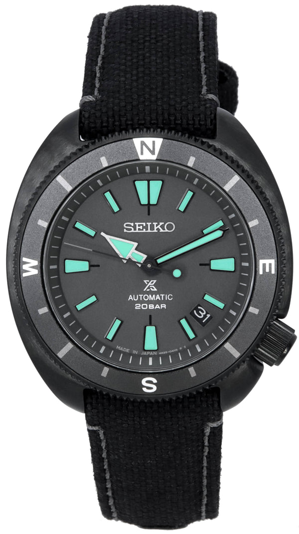 Seiko Prospex Tortoise Black Series Limited Edition Automatic Diver's SRPH99 SRPH99J1 SRPH99J 200M Men's Watch
