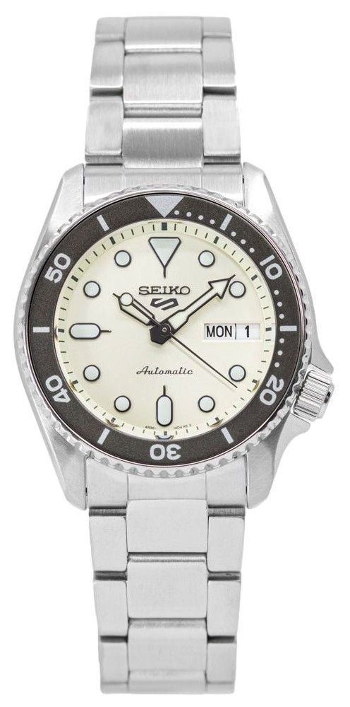 Seiko 5 Sports SKX Style Midi Mono Champagne Dial Automatic SRPK31K1 100M Men's Watch