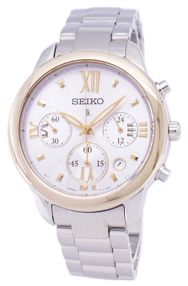 Seiko Lukia Chronograph Quartz SRWZ92 SRWZ92P1 SRWZ92P Women's Watch
