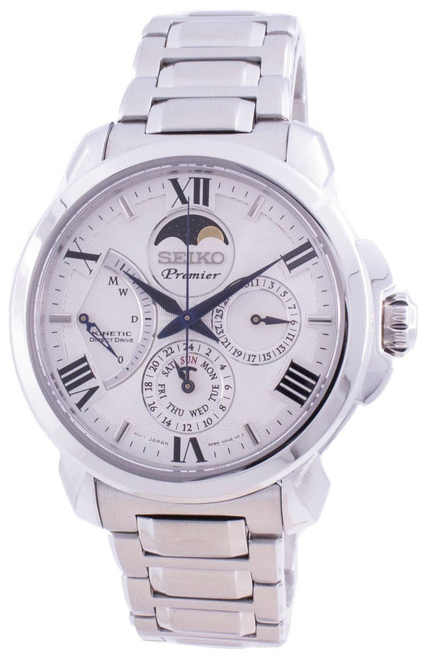Seiko Premier Kinetic Direct Drive SRX015 SRX015P1 SRX015P 100M Men's Watch