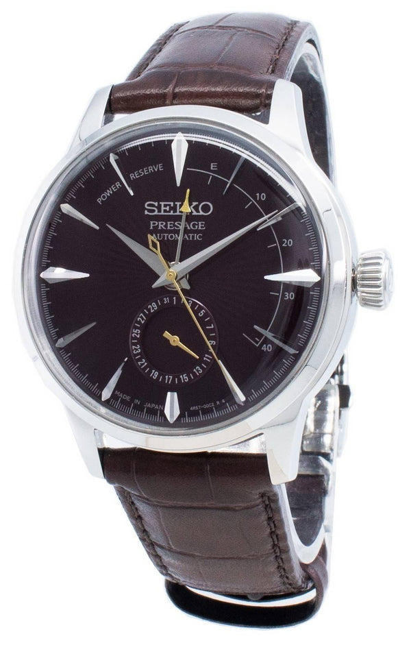 Seiko Presage Automatic SSA393J1 Power Reserve Japan Made Men's Watch