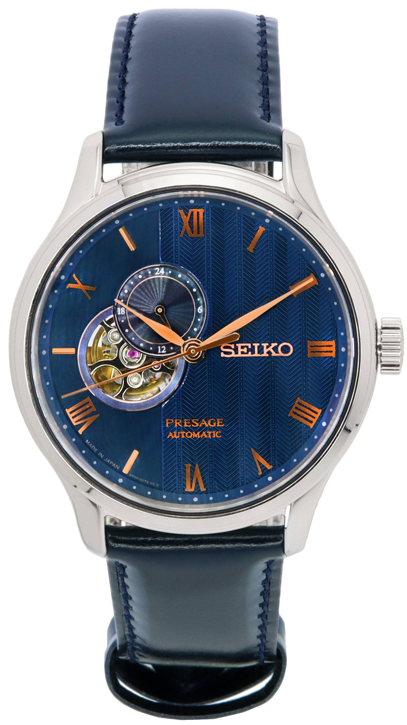 Seiko Presage Sakura By Night Zen Garden Open Heart Dial Automatic SSA421 SSA421J1 SSA421J Men's Watch