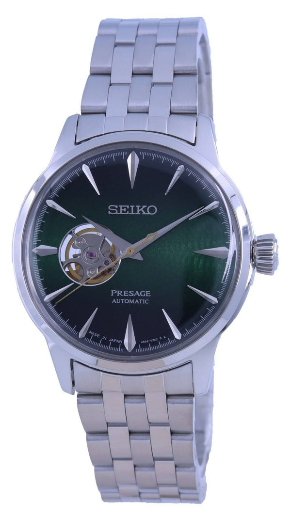 Seiko Presage Cocktail Time Grasshopper Open Heart Automatic SSA441 SSA441J1 SSA441J Men's Watch