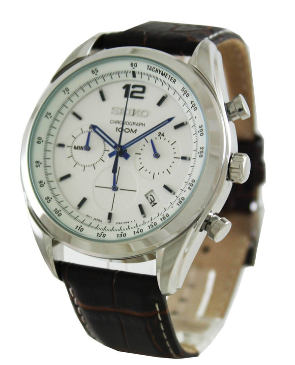 Seiko Chronograph Tachymeter SSB095 SSB095P1 SSB095P Men's Watch